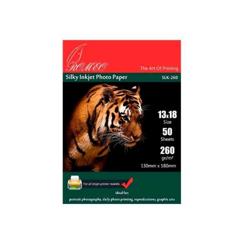 13x18 Mat İnkjet Fotoğraf Kağıdı 260gr. ROMEO - 