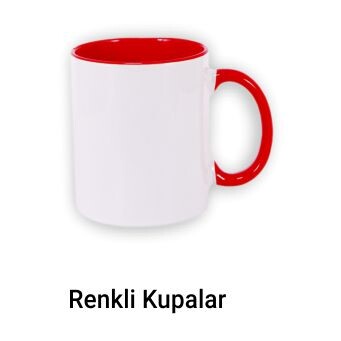 Renkli Kupa Bardaklar