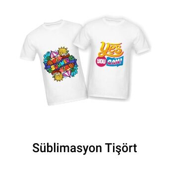 Süblimasyon Tişört