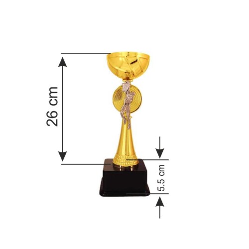 Basketbol Figürlü Ödül Kupası - (1)