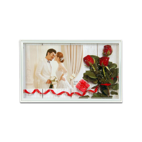 Dekoratif USB Led Işıklı Çerçeve 10x15 2li 7493-7S - 