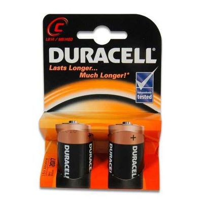 Duracell LR14 MN1400 C Alk. Orta Boy Pil 2li Blis - 1