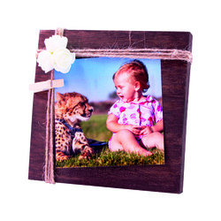 - Elit Ahşap Mandallı Fotoğraf Çerçevesi Tekli 15x15 (1)