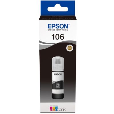 Epson 106 Photo Black Mürekkep Eko Tank T00R140 - 1