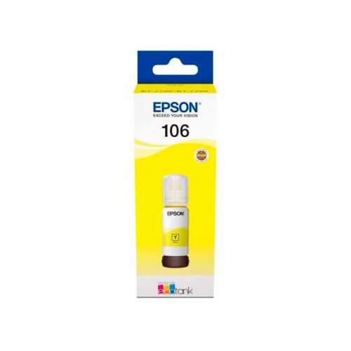 Epson 106 Yellow Mürekkep Eko Tank T00R440 - 1