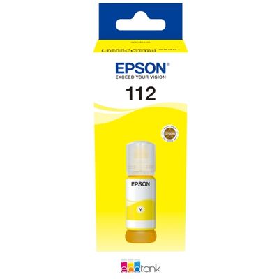 Epson 112 Yellow Mürekkep Eko Tank T06C44 - 1