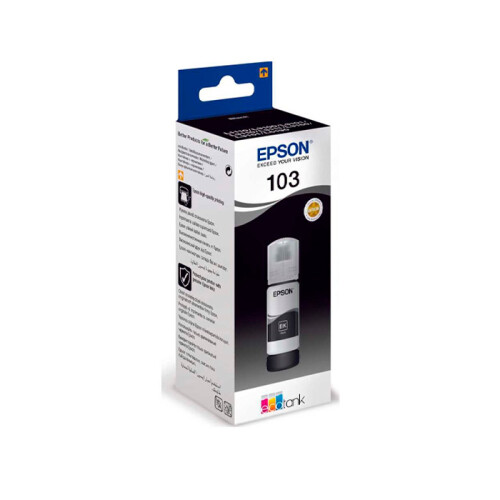 Epson 103 Black Mürekkep Eco Tank C13T00S14A - Epson