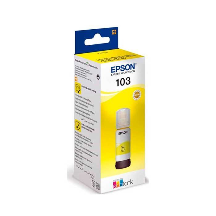 Epson 103 Yellow Mürekkep Eco Tank C13T00S44A - 1