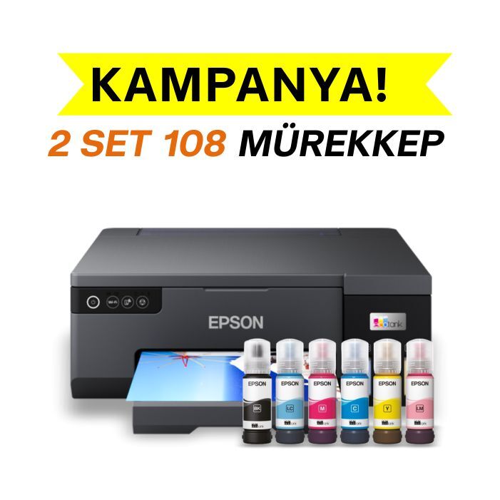 Epson L8050 Tanklı A4 6 Renk Yazıcı - 1