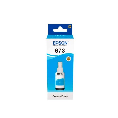 Epson T6732 Orjinal Cyan Mürekkep 70 ml - 1