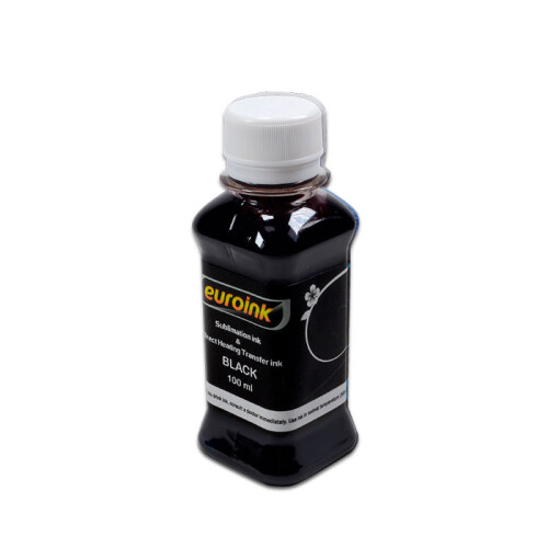 Euroink Sublimasyon Mürekkep Black 100ml - 