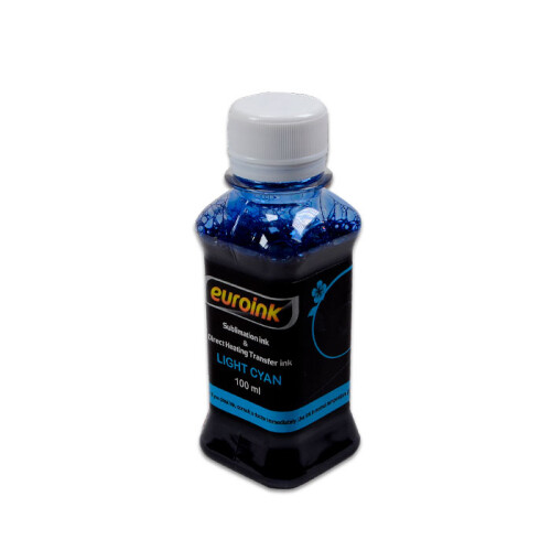 Euroink Sublimasyon Mürekkep Light Cyan 100ml - 1