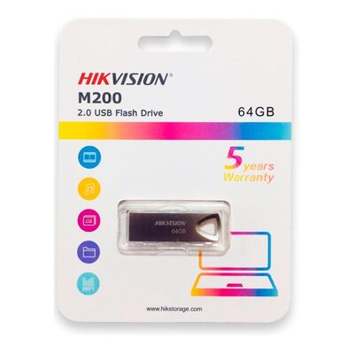 Hikvision 64GB USB2.0 HS-USB-M200/64G Flash Bellek - 1