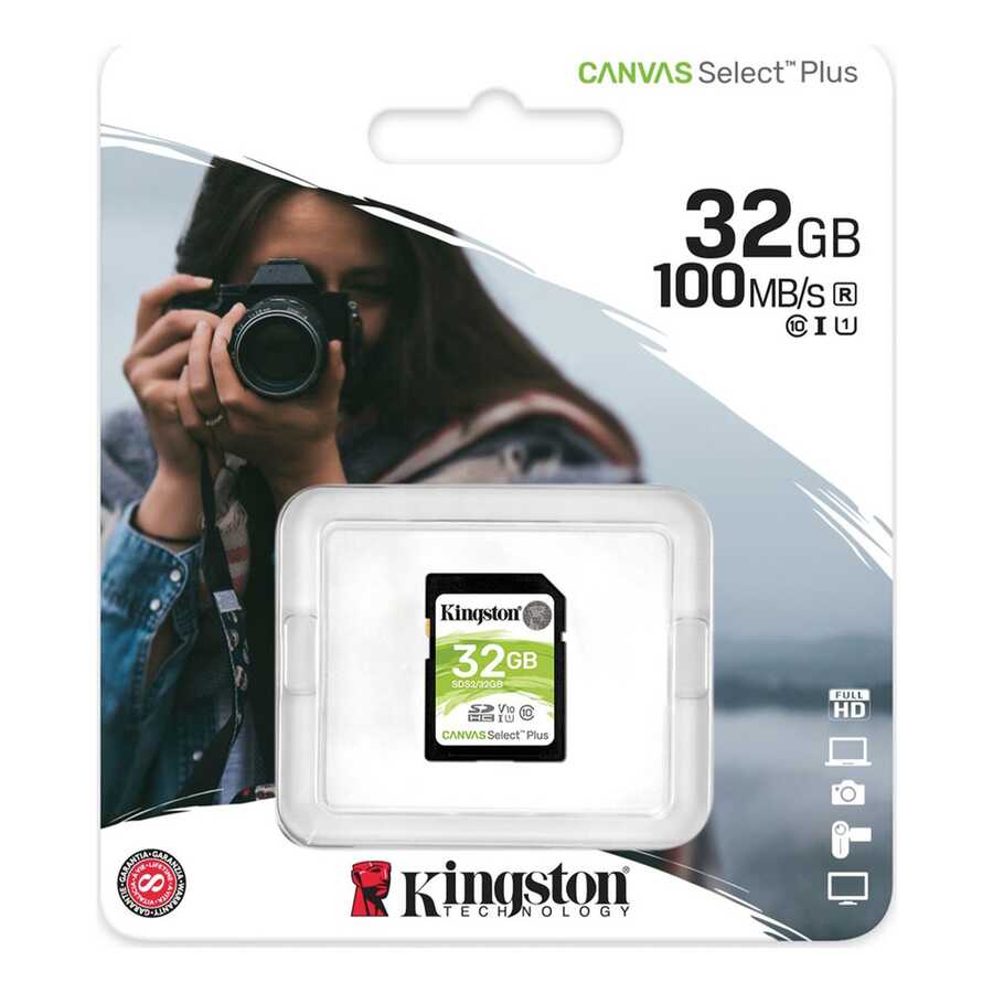 Kingston Kingston 32 Go MicroSD SDHC Carte Mémoire Class10 UHS-I TF Card SDCS2/32GB 