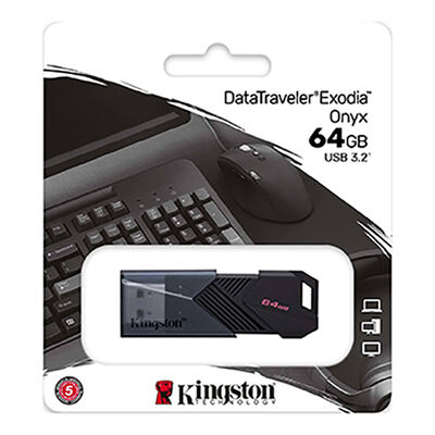Kingston 64 GB Bellek USB 3.2 DataTraveler Exodia - 1