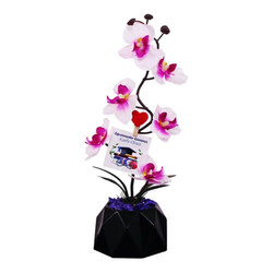  - Kişiye Özel Fotoğraf Baskılı Çiçek Saksılı Orkide (1)
