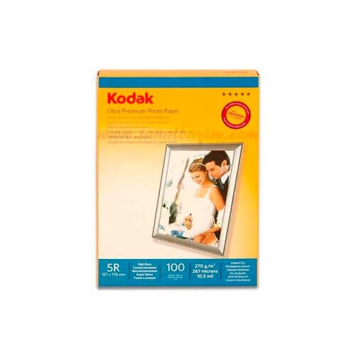 Kodak 13x18 Parlak İnkjet Fotoğraf Kağıdı 270gr. - 1