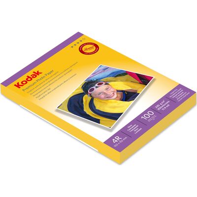 Kodak Premium Glossy Photo Paper 10x15 230gr 100lü - 1