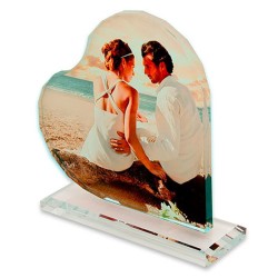 Kristal Plaket Kalp - (1)