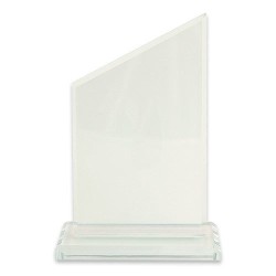 Kristal Plaket Kesik Dikdörtgen - 