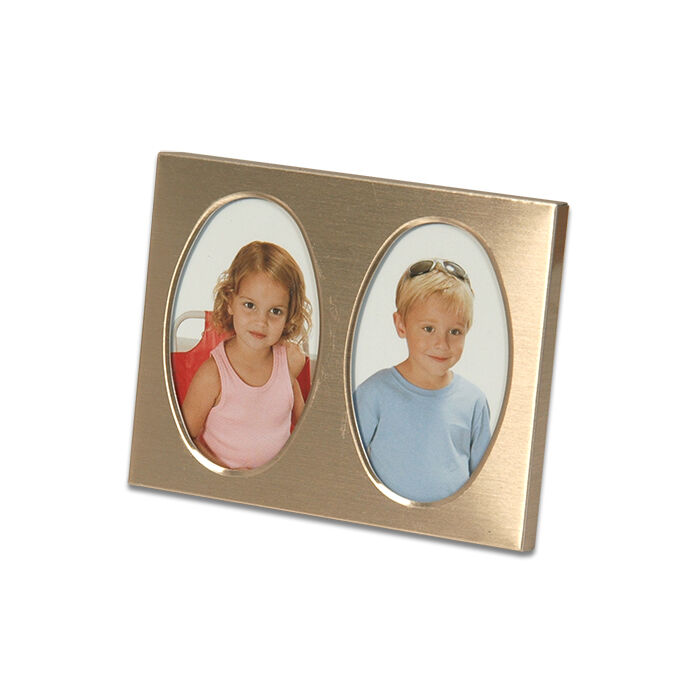 Metal Masaüstü Fotoğraf Çerçevesi İkili 6x9 Ebat - 5