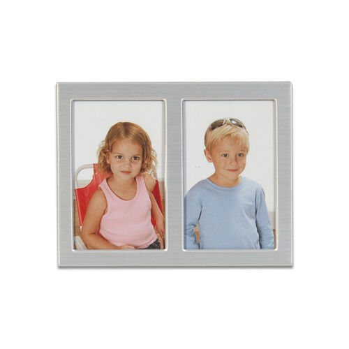 Metal Masaüstü Fotoğraf Çerçevesi İkili 6x9 Ebat - 3