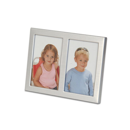 Metal Masaüstü Fotoğraf Çerçevesi İkili 6x9 Ebat - 6