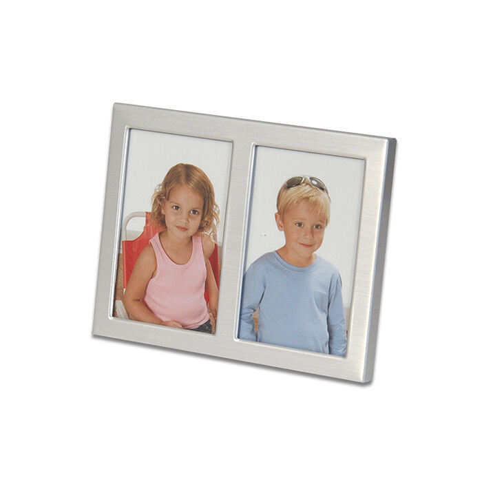 Metal Masaüstü Fotoğraf Çerçevesi İkili 6x9 Ebat - 6