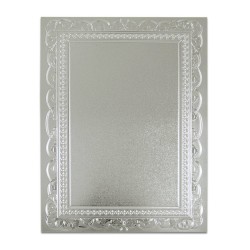  - Plaket Çerçevesi 15x20 Gümüş FS03