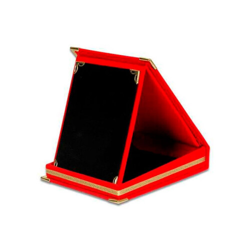 Plaket Kutusu 9x12 Albüm Kutu Kırmızı - (1)