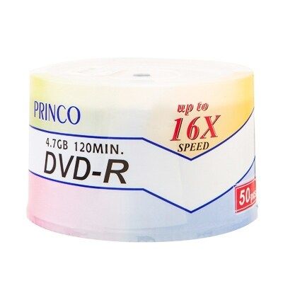 Princo DVD-R 16x 50lik Paket - 1