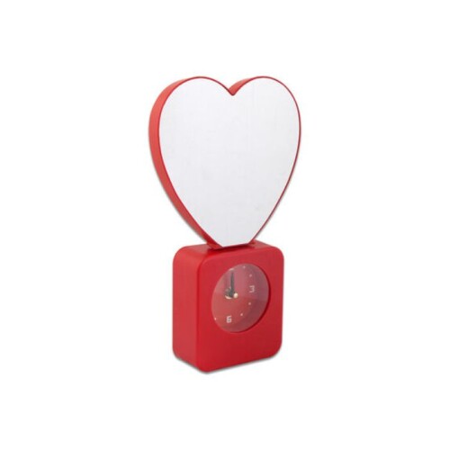 Sihirli Ayna Saatli Kalp Şeklinde USB 7734-8 - 2