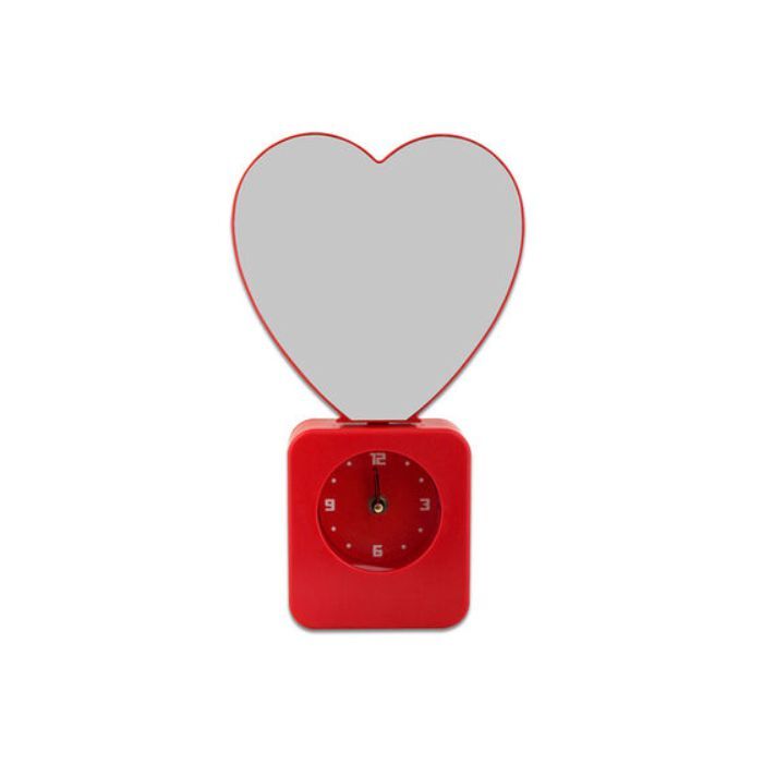 Sihirli Ayna Saatli Kalp Şeklinde USB 7734-8 - 3