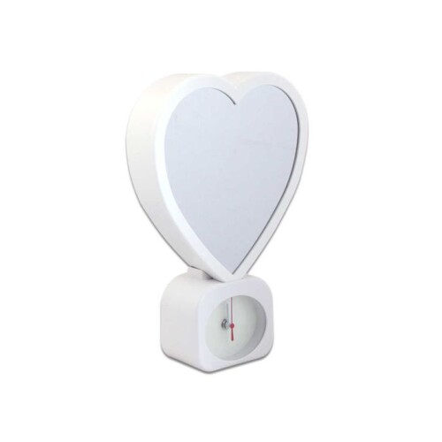 Sihirli Ayna Saatli Kalp Şeklinde USB 7734-7 - 2