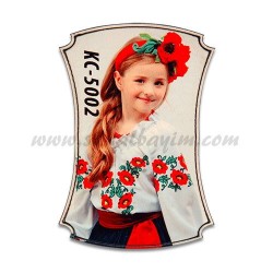  - Sublimasyon Ahşap Magnet Eko KC-5002