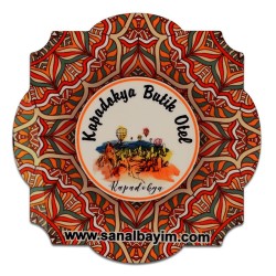  - Sublimasyon Bardak Altlığı HDF Dekoratif HD2007 9,5cmx9,5cm