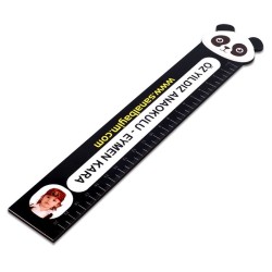 Sublimasyon Cetvel HDF Panda - Su Aygırı 20cm - 
