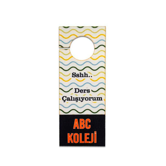 Sublimasyon Fleks Kapı Askısı Dikdörtgen KAS101 - 1
