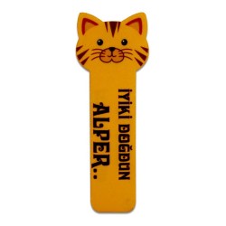 Sublimasyon Fleks Kitap Ayracı Kedi KAR104 - (1)