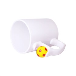 Sublimasyon Futbol Toplu Kupa Sarı Kırmızı - (1)