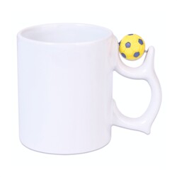 Sublimasyon Futbol Toplu Kupa Sarı Lacivert - (1)