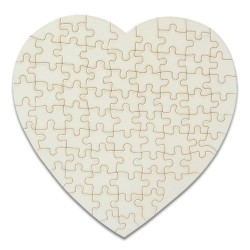  - Sublimasyon Kalpli Puzzle 75 Parça Özel