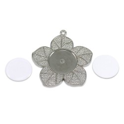  - Sublimasyon Kolye TK119 Nikel (1)