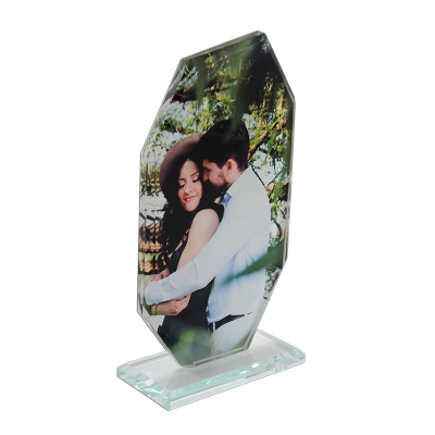 Sublimasyon Kristal Plaket Beyaz Küçük Lale - 1