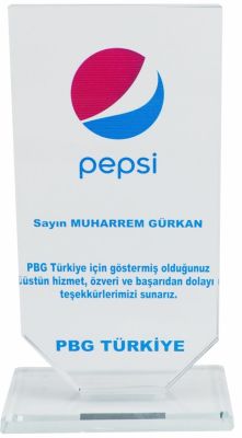 Sublimasyon Kristal Plaket Şeffaf Yeşim - 1