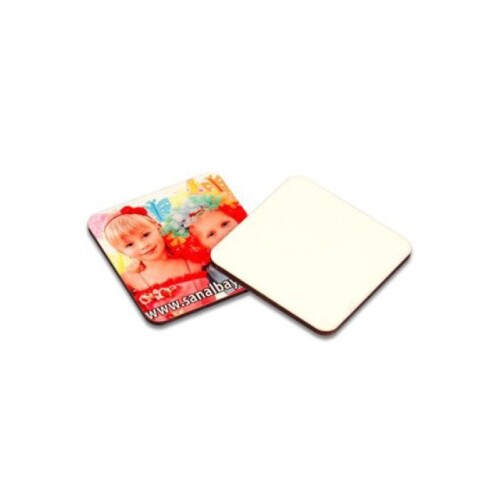 Sublimasyon Magnet 5x5 cm Eko Ahşap - 