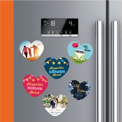  - Sublimasyon Magnet Büyük Kalp (1)