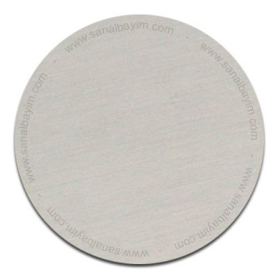 Sublimasyon Metal Levha Gümüş Fırçalı Eko 30x60 - 1
