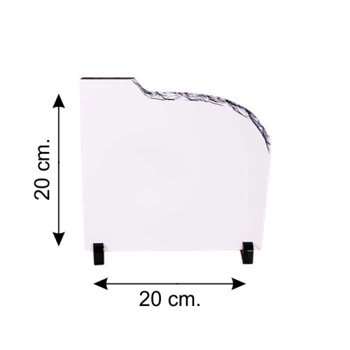 Sublimasyon Oval Taş SH08 (Sol) 20x20 - (1)