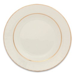  - Sublimasyon Porselen Tabak Altın Şerit 16cm